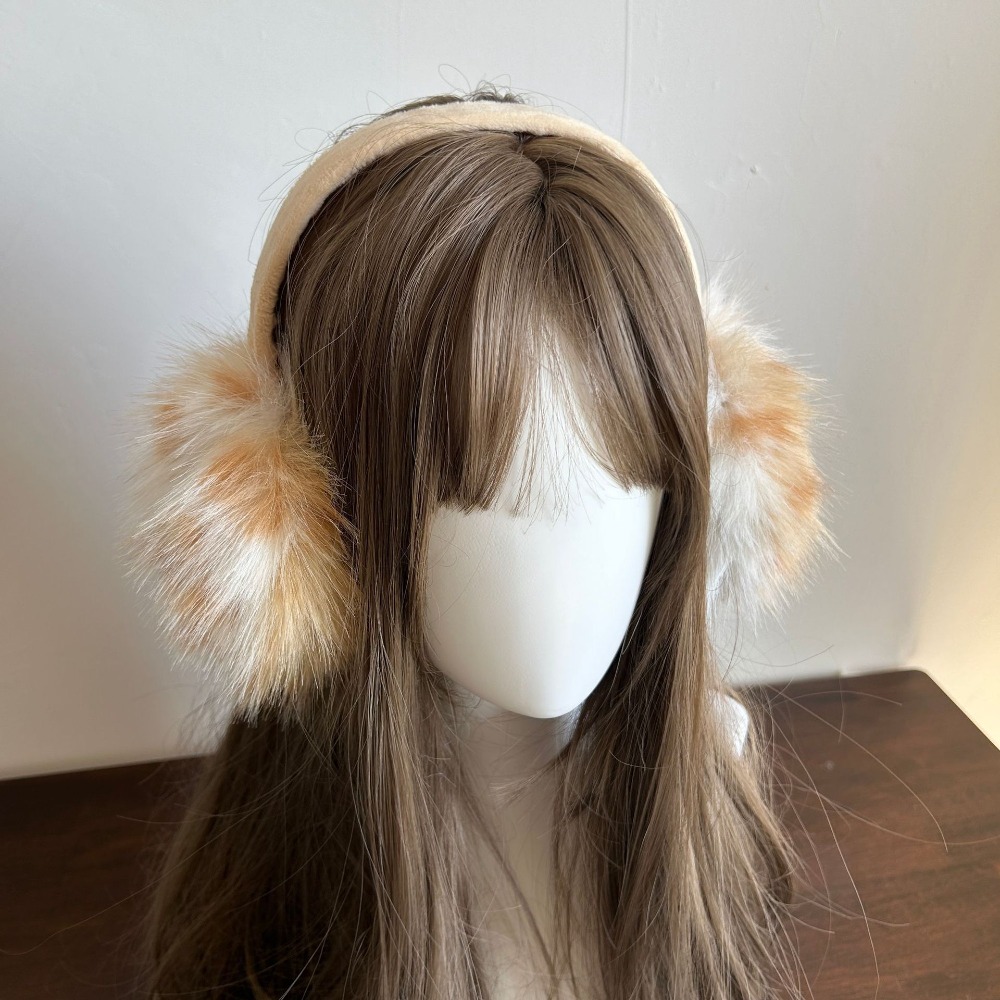 Earmuffs Foldable - Soft Ear Cap Imitation Fur Earmuffs