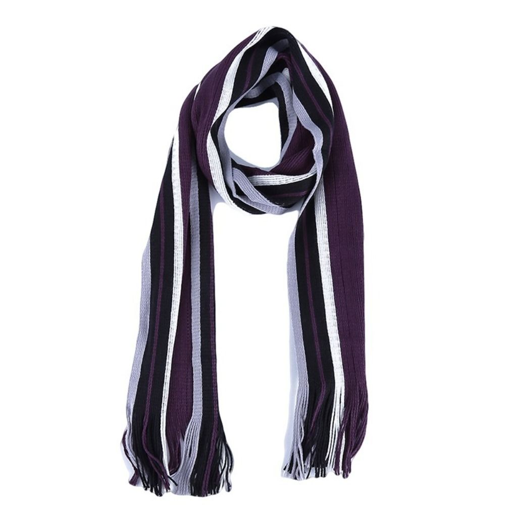 Cashmere Men Striped Scarf Fas - огляд і ціна Wool Scarf Men