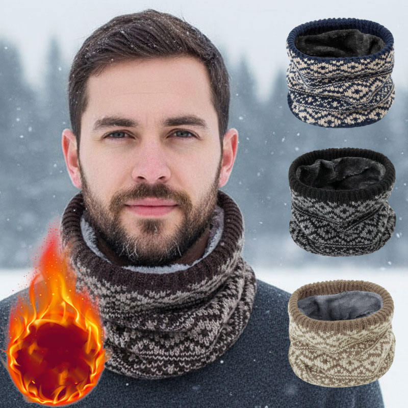 1-6PCS Winter Knit Neck Gaiter - огляд і ціна Neck Gaiter Fleece