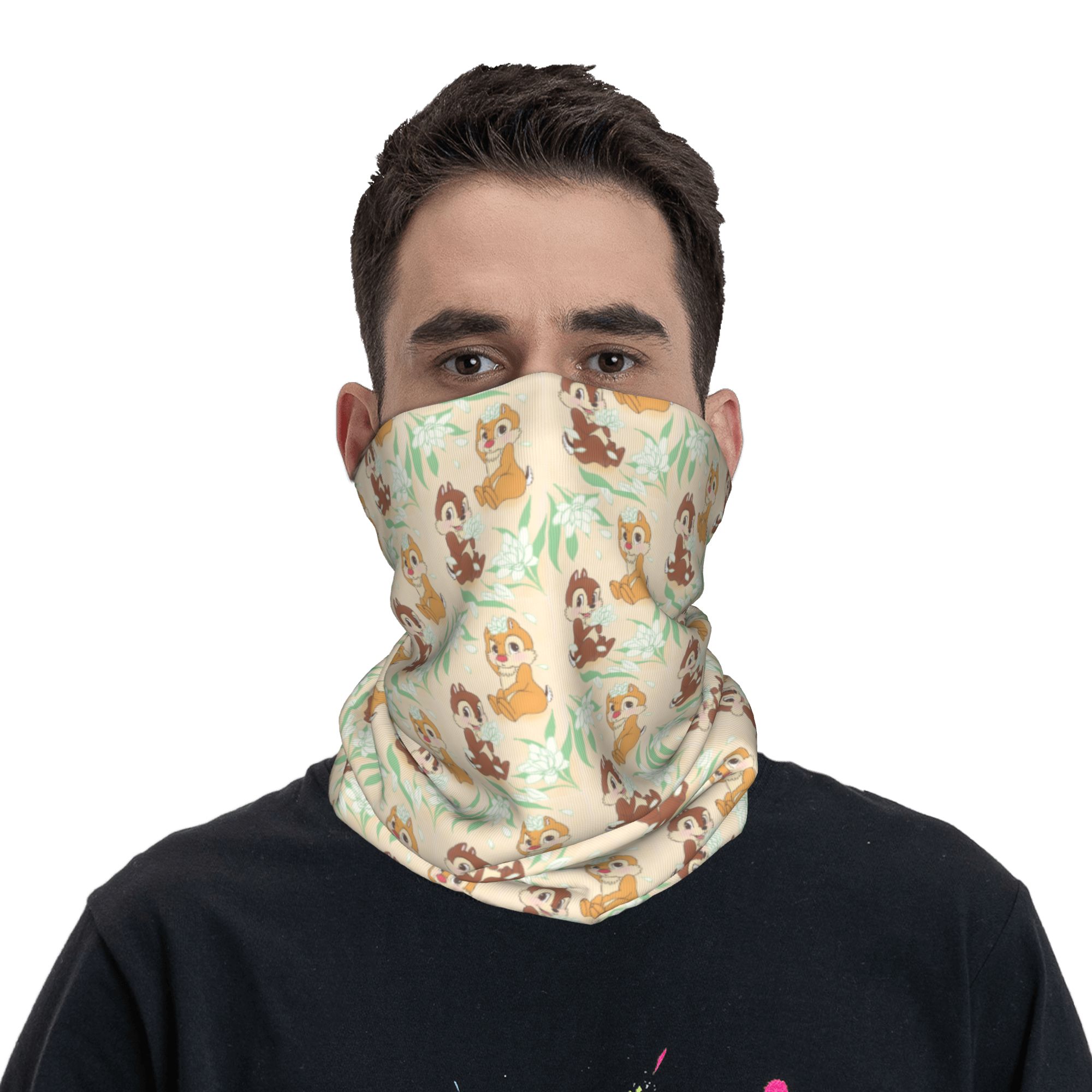 Custom Cute C-Chip And D-Dale  - огляд і ціна Neck Gaiter Fleece
